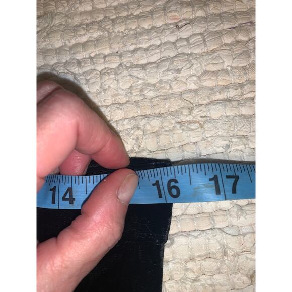 NWT BLANK NYC  BLACK VELVET SKINNY "SPRAY ON" LEGGING JEANS 26 - Picture 9 of 9